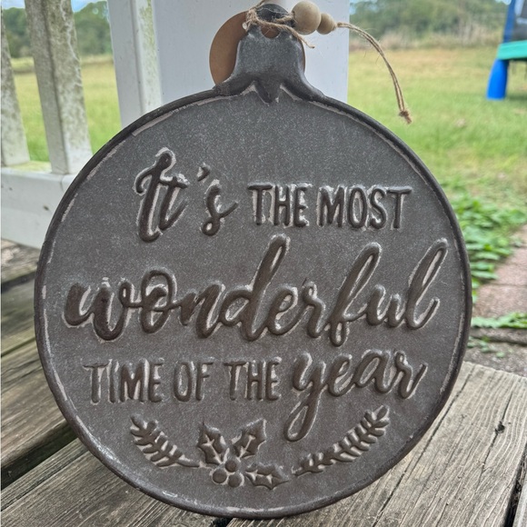 It’s the Most Wonderful Time of the Year Plaque - Picture 1 of 1